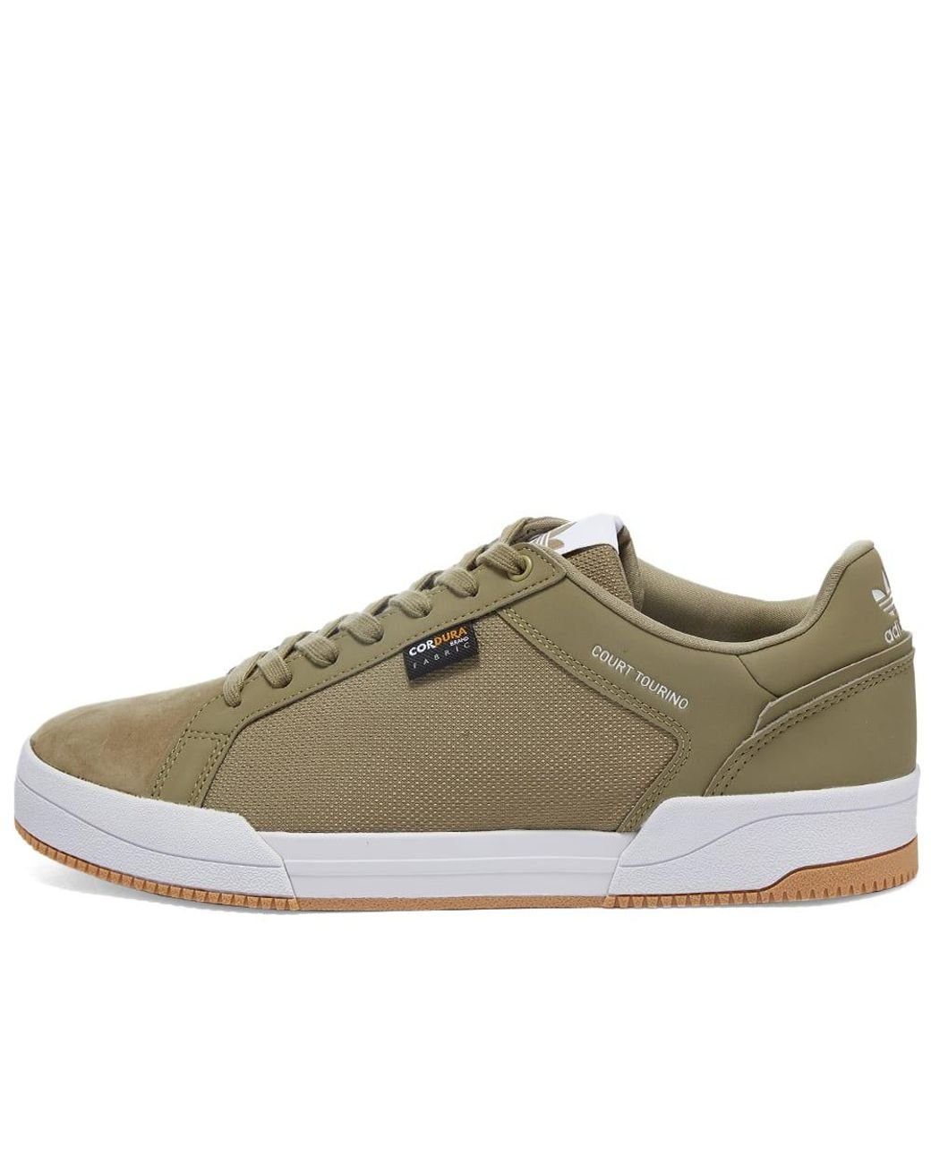 adidas green court shoes