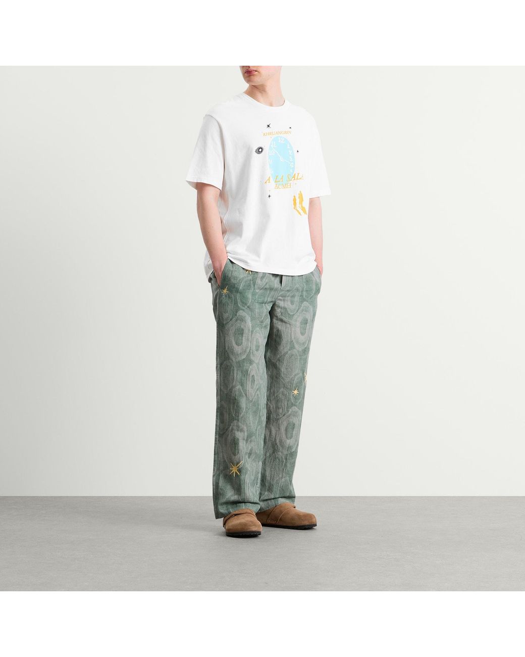 ACMH by Magic Castles White X Khruangbin T-Shirt for men