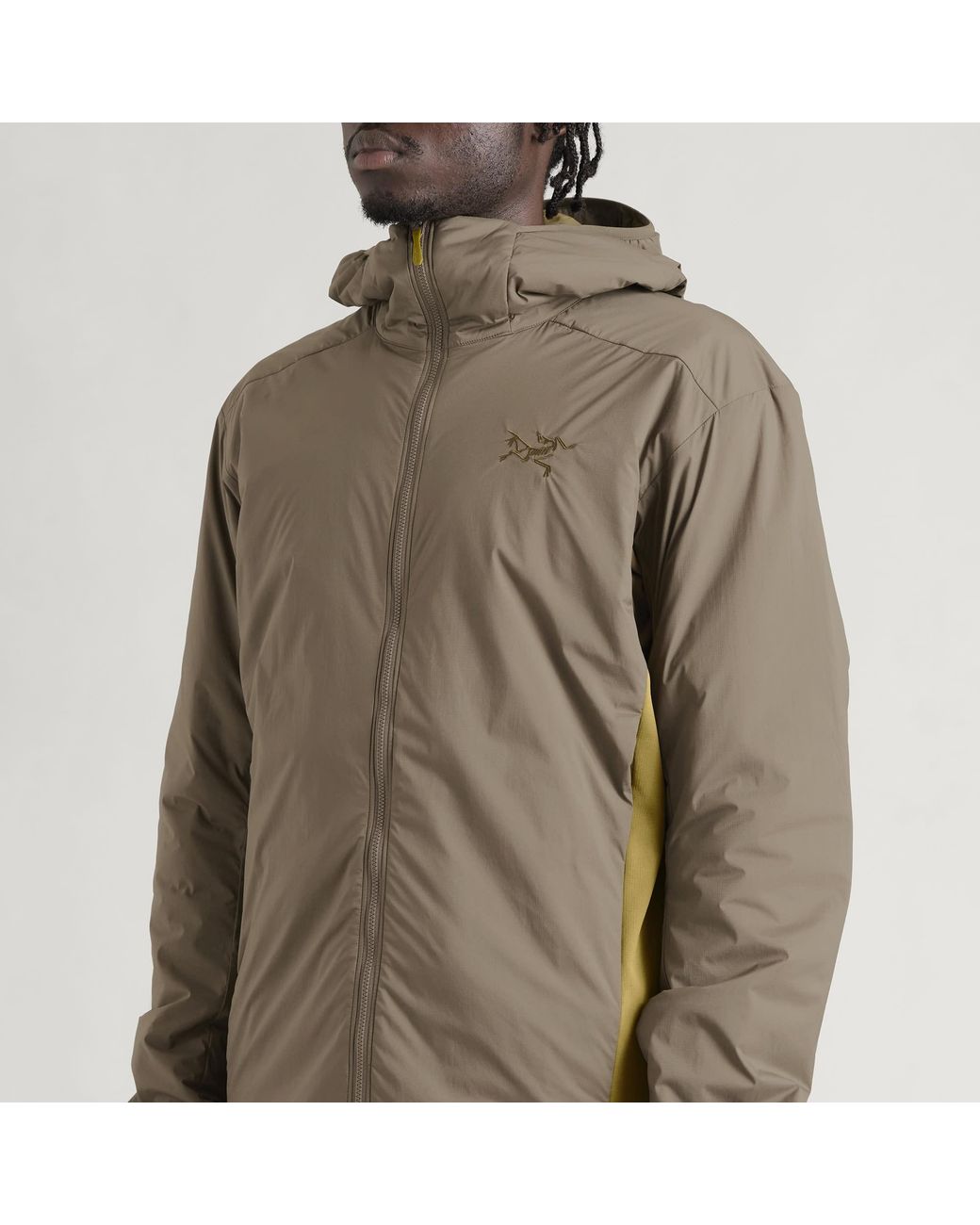 Arc'teryx Green Atom Hooded Jacket for men