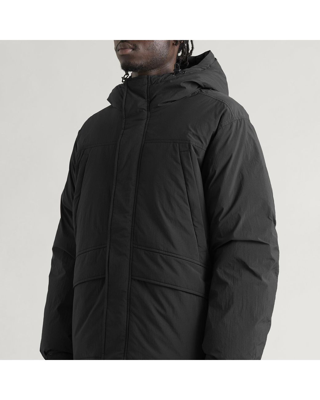 Snow Peak Black Everyday Down Jacket for men
