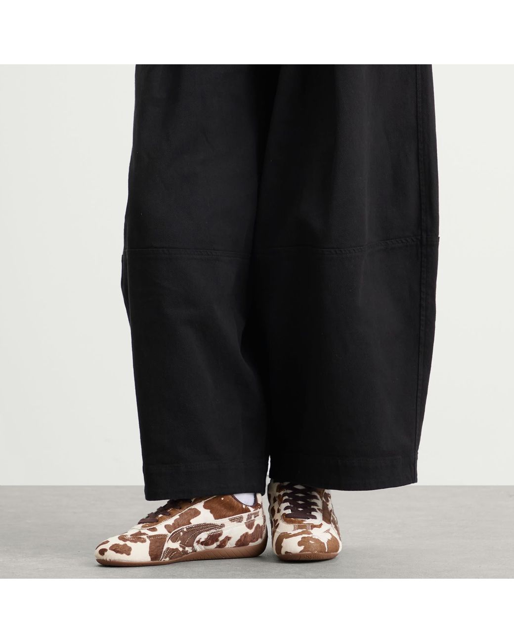 PUMA Brown Speedcat Cow Print W Sneaker