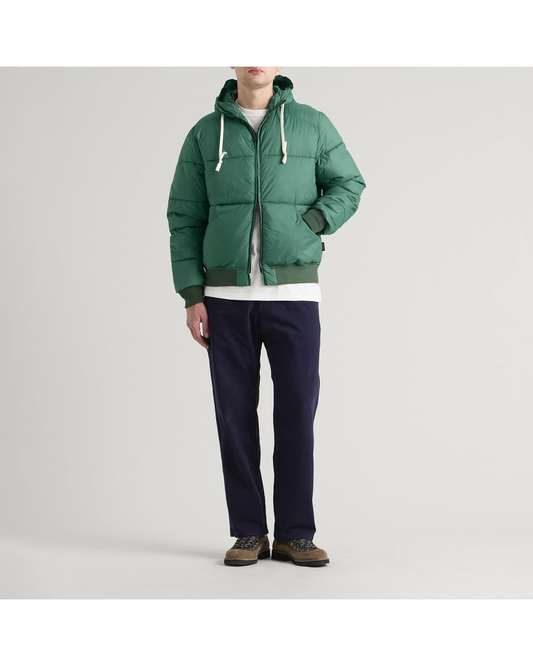 Big Rock Candy Mountaineering Green Alpine Puffer Jacket for men