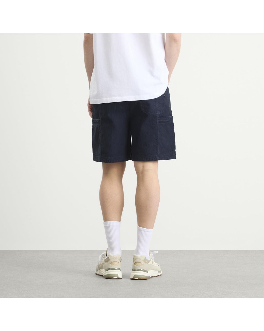 Folk Blue Lunar Jean Short for men