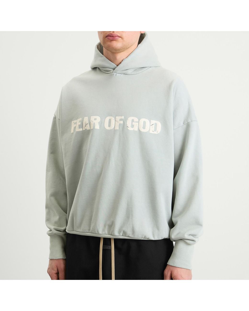 Fear Of God Gray Heaven Hoodie for men