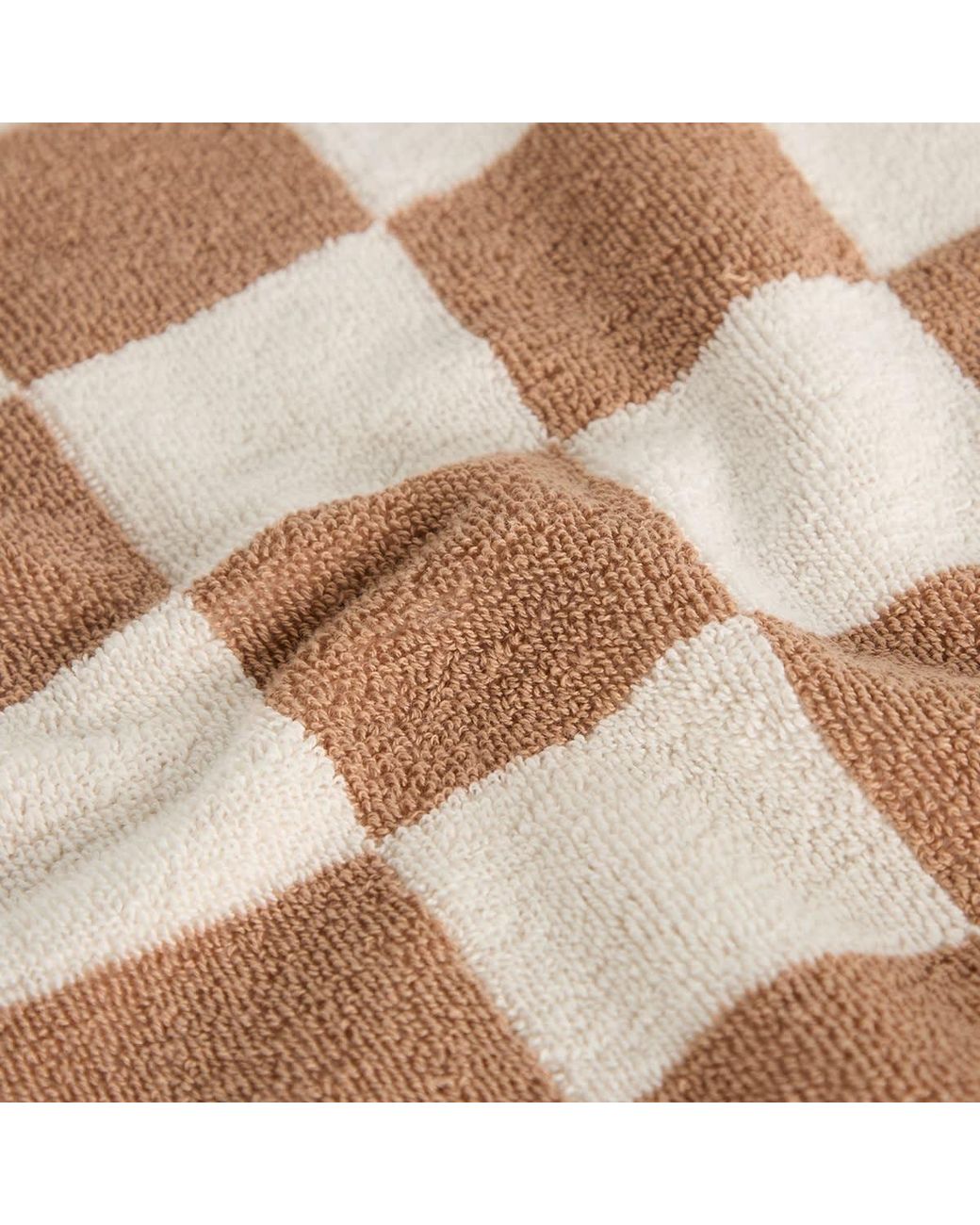 Hay White Check Wash Cloth