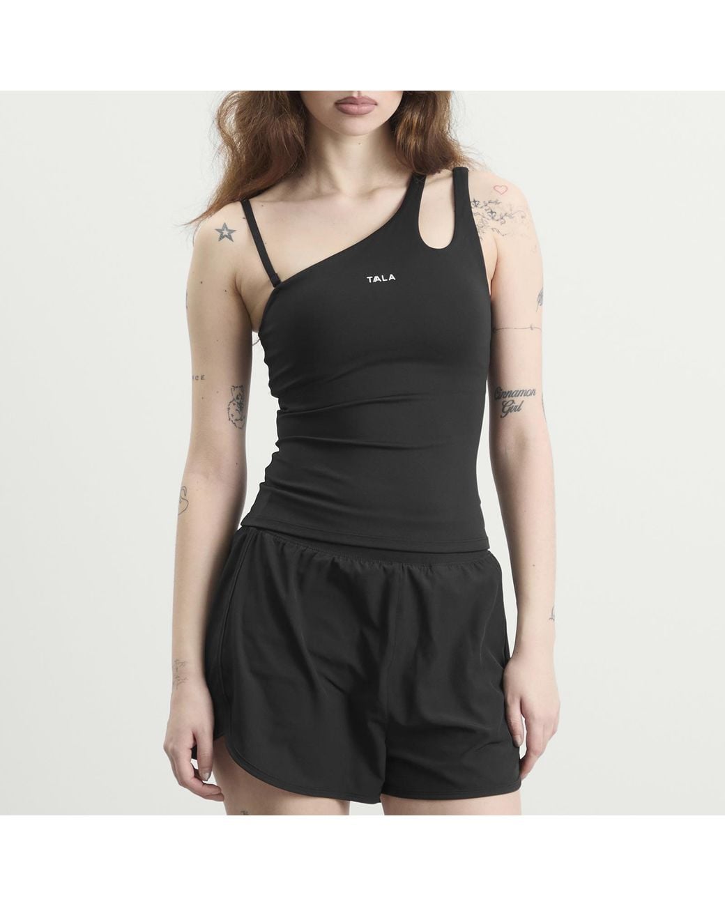 Tala Black Skinluxe Asymmetrical Vest