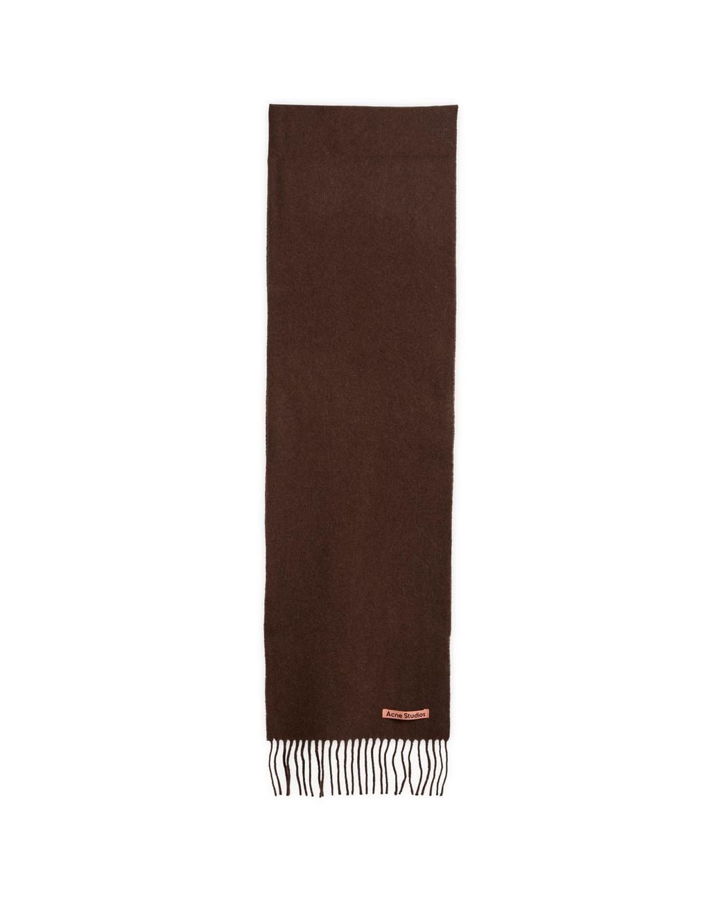 Acne Brown Canada Skinny New Scarf for men