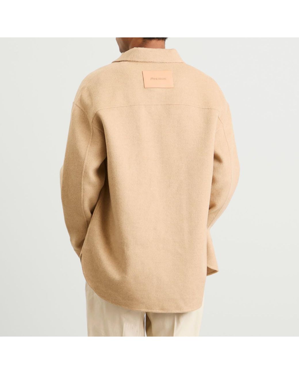 J.W. Anderson Natural Oversized Shirt Jacket for men