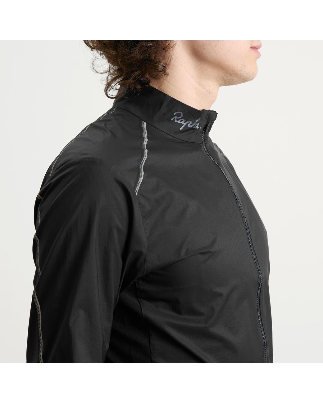 Rapha Black Brevet Element Wind Jacket for men