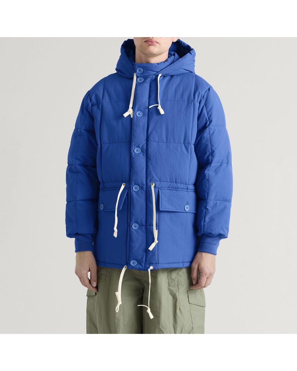 Big Rock Candy Mountaineering Blue Arctic Down Parka Jacket for men