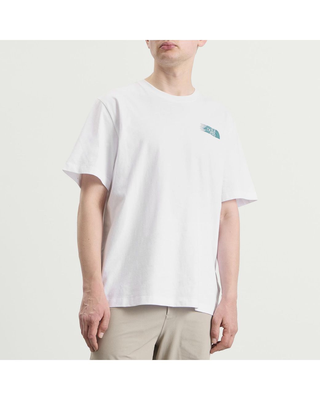 The North Face White Retro Trail Relaxed T-Shirt for men