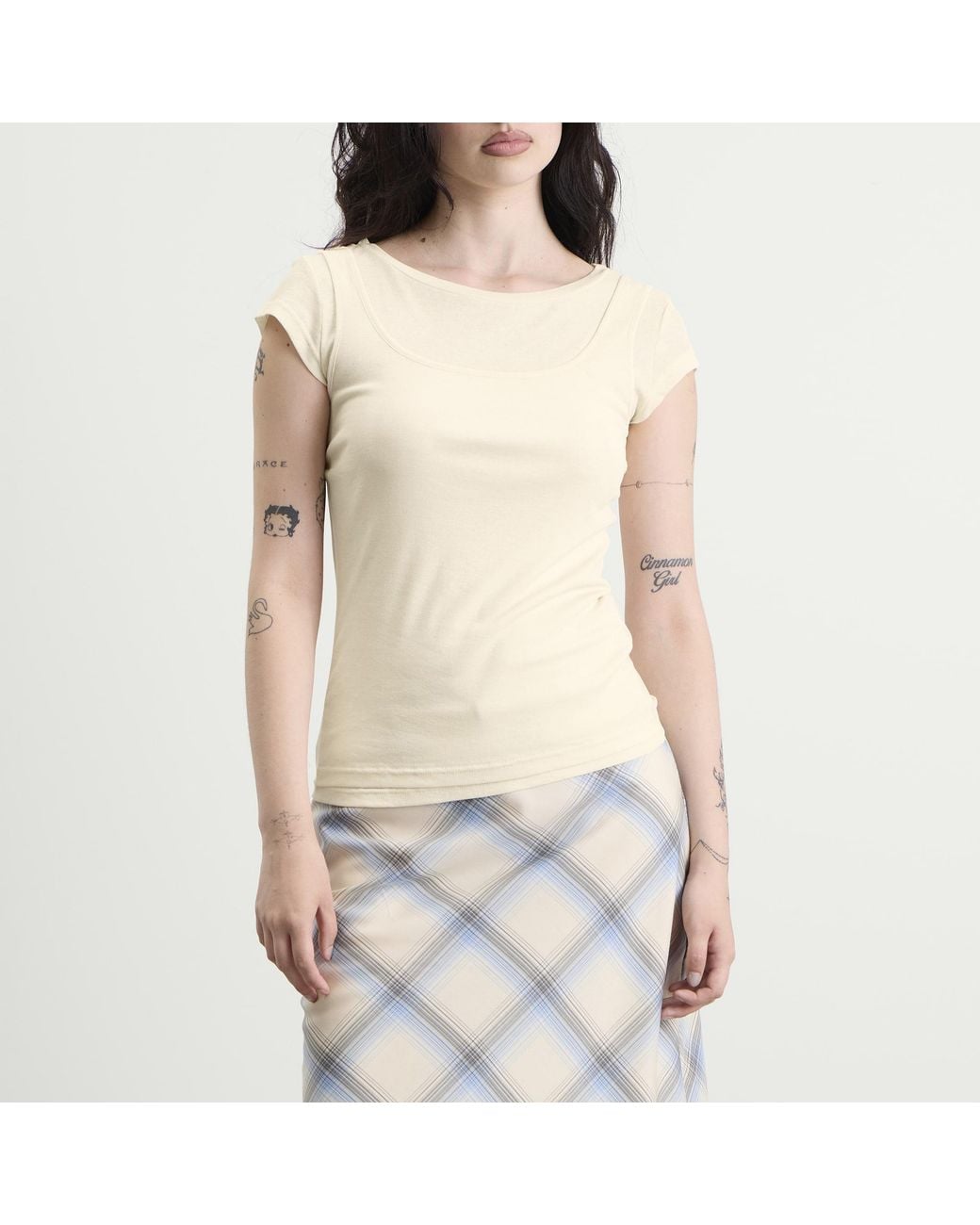 Samsøe & Samsøe Natural X Madeline Argy Savenice T-Shirt