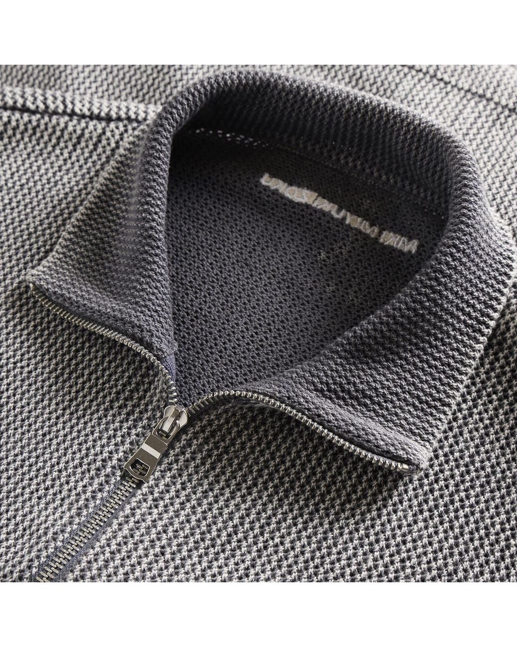 MKI Miyuki-Zoku Gray Presented By End. Pigment Dyed Loose Gauge Track Jacket for men