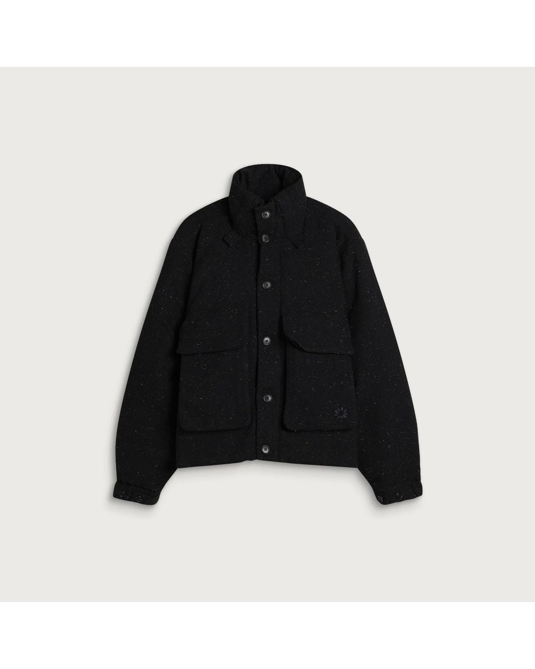 Ganter Black Down Peveril Jacket for men