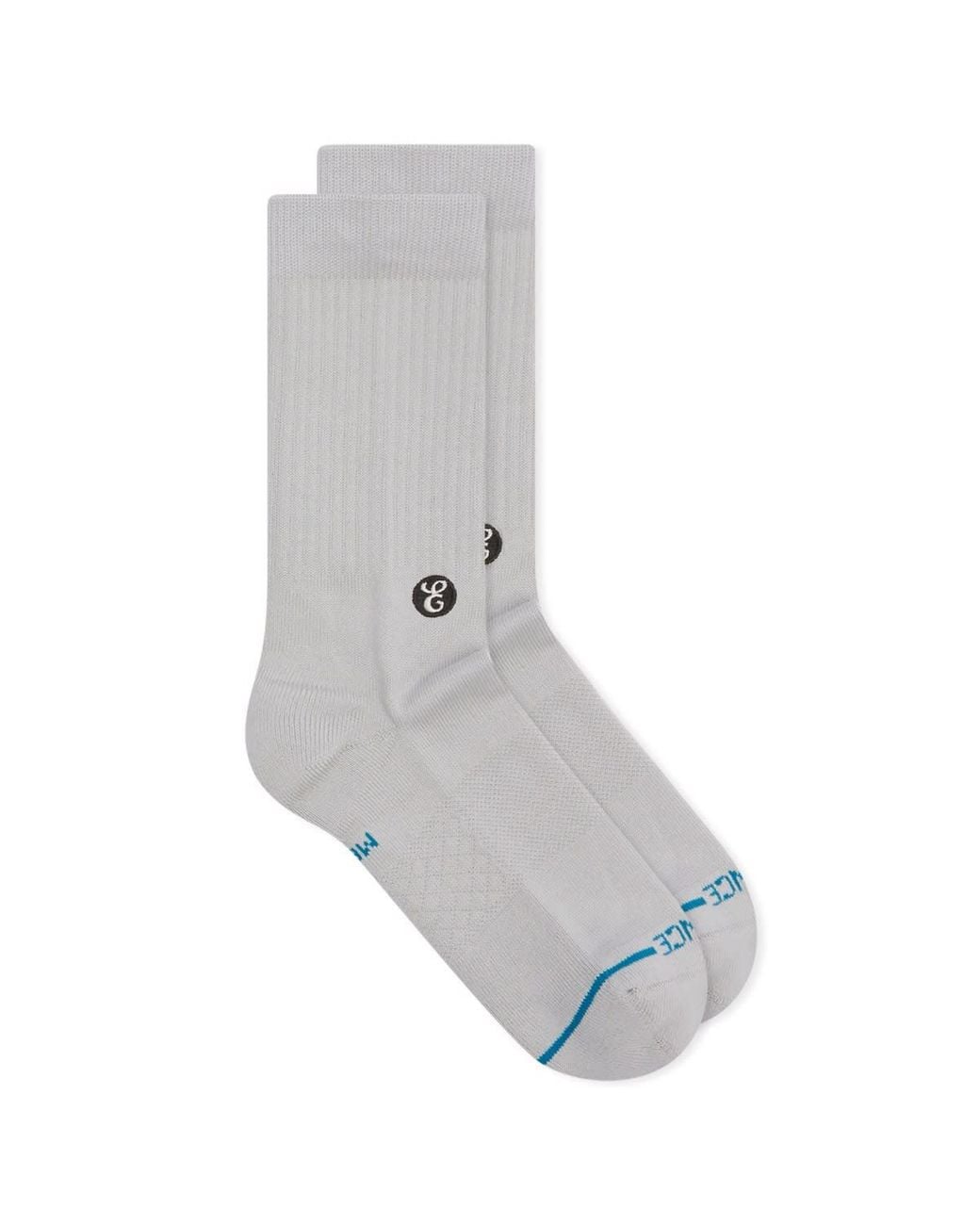 E by END. White Stance For Basic Crew 3-Pack