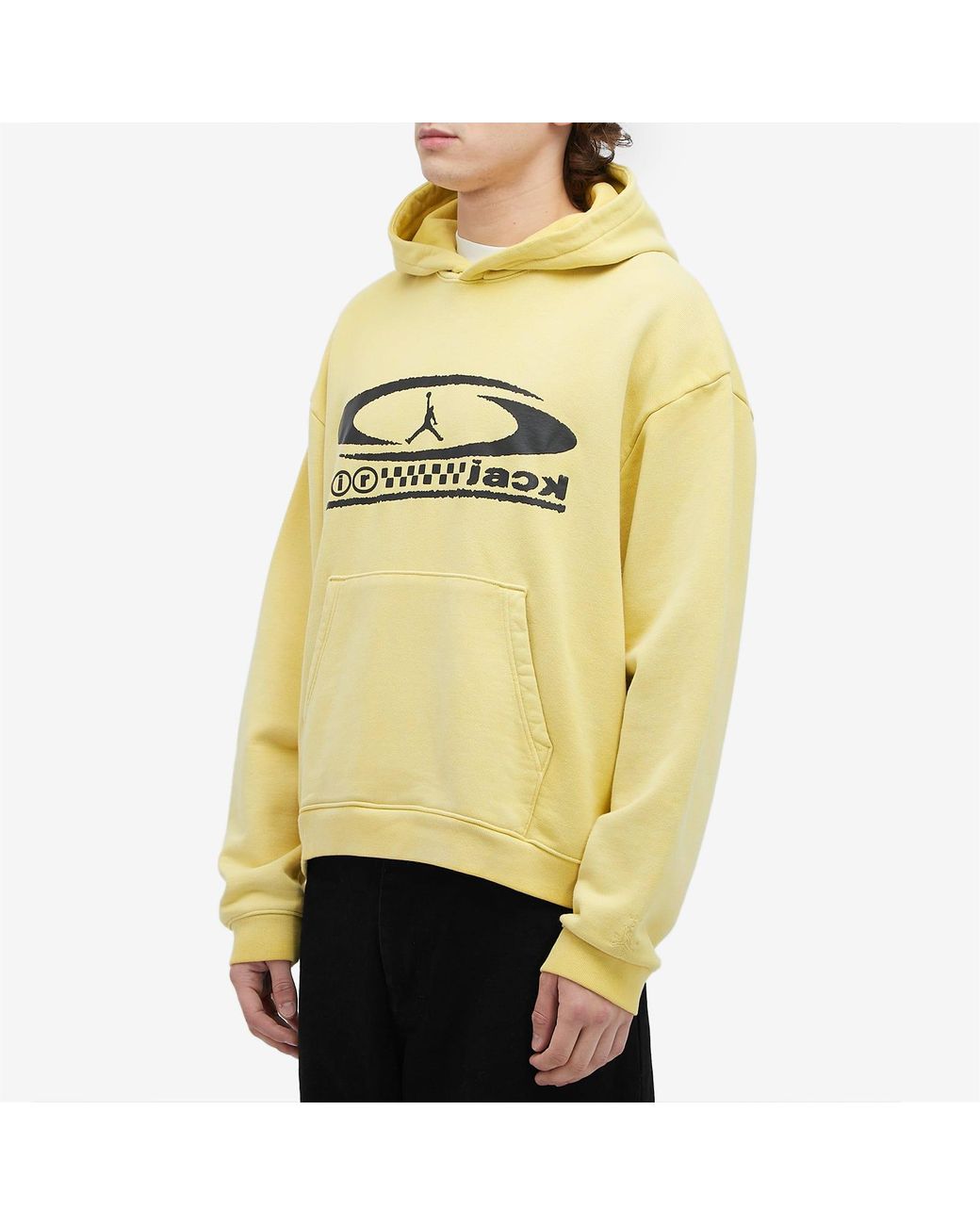 travis scott yellow nike hoodie