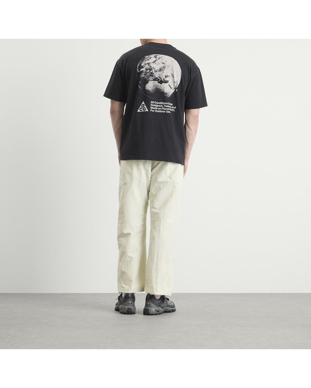Nike Black Acg Camp T-Shirt for men
