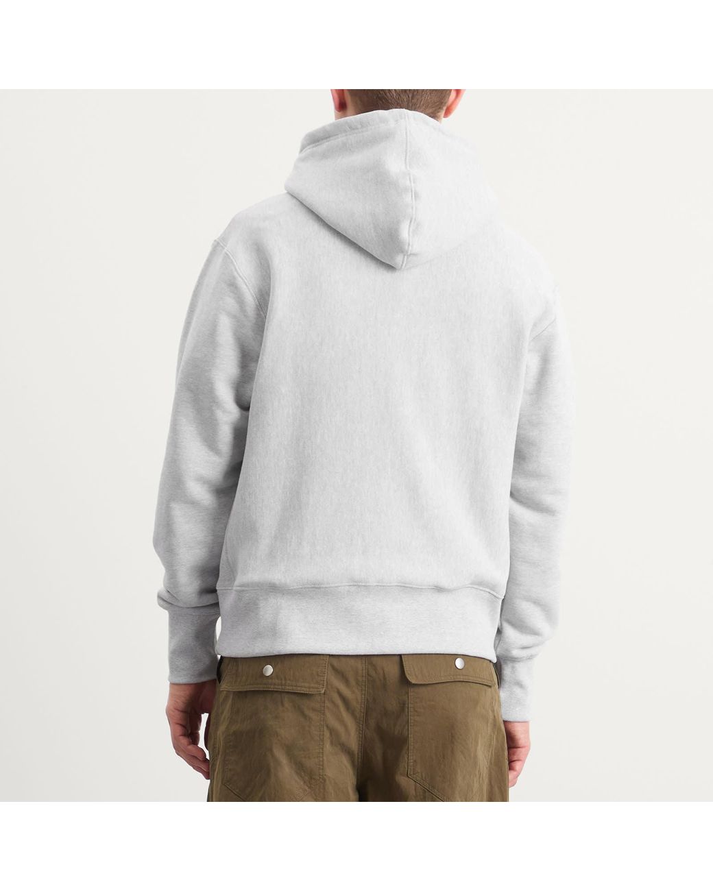 Service Works Gray Trademark Hoodie for men
