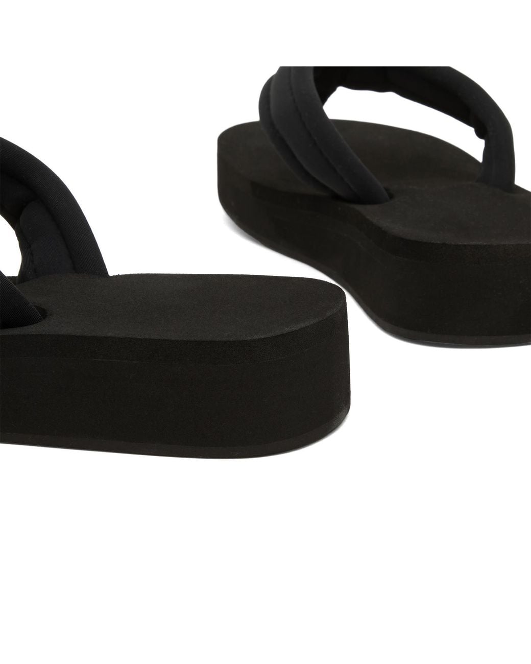 Coperni Black Foam Flip Flops