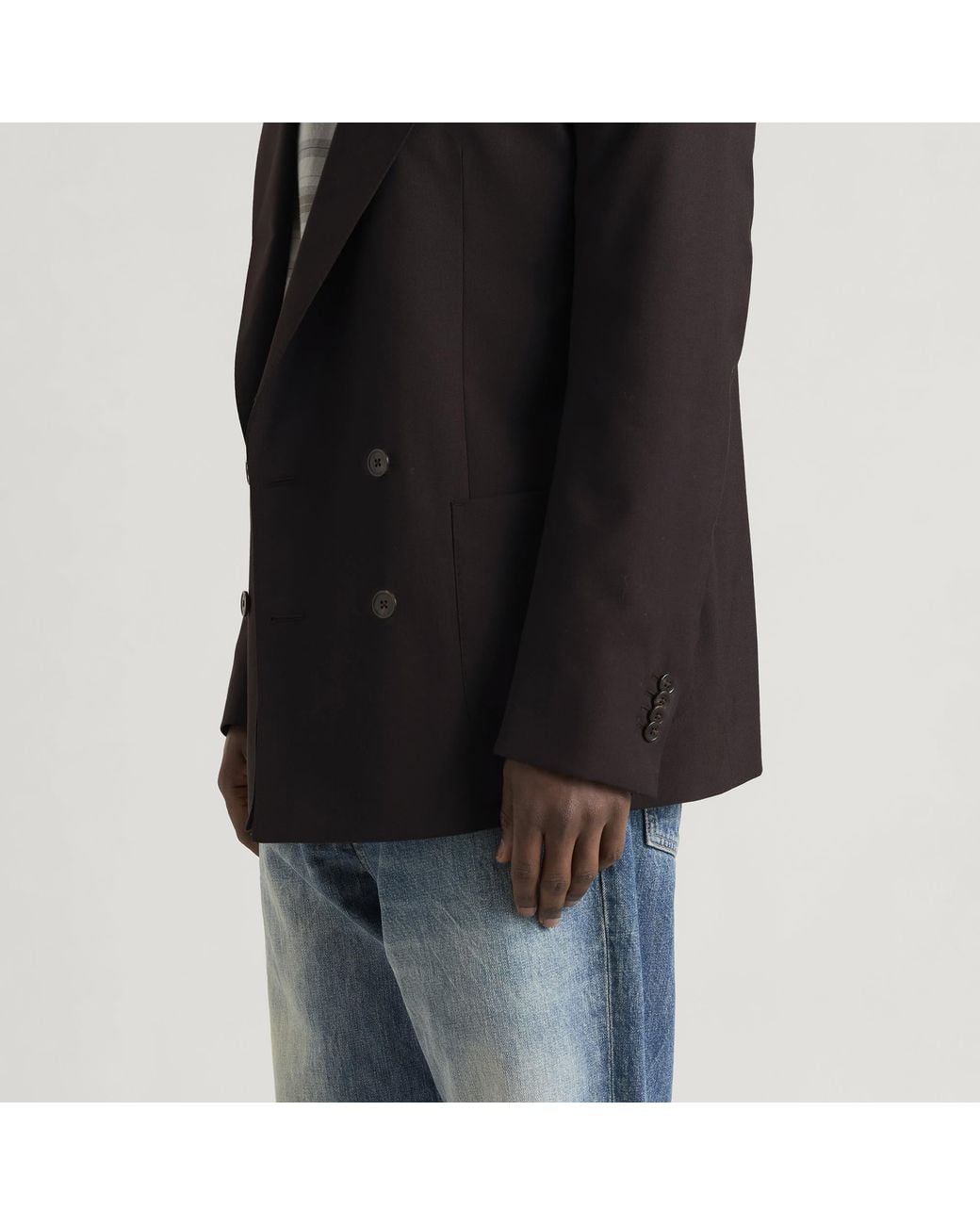 Carter Young Black Kirk Unstructured Blazer for men