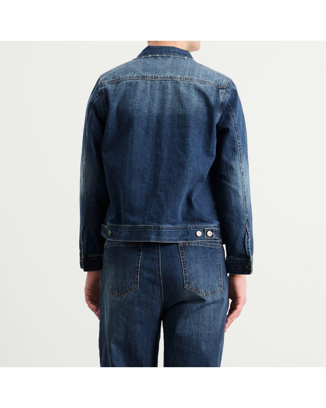 Carter Young Blue Arch Denim Jacket for men