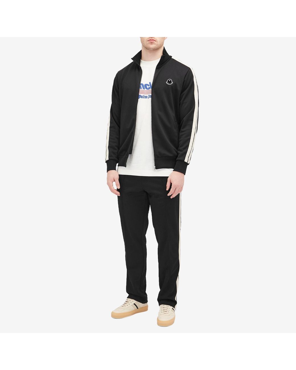 Moncler Genius X Palm Angels Track Jacket in Black for Men | Lyst UK