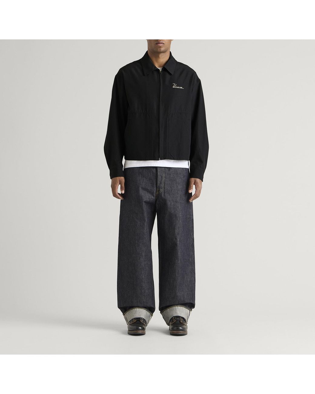 Visvim Black Somer Swing Top Blouson for men