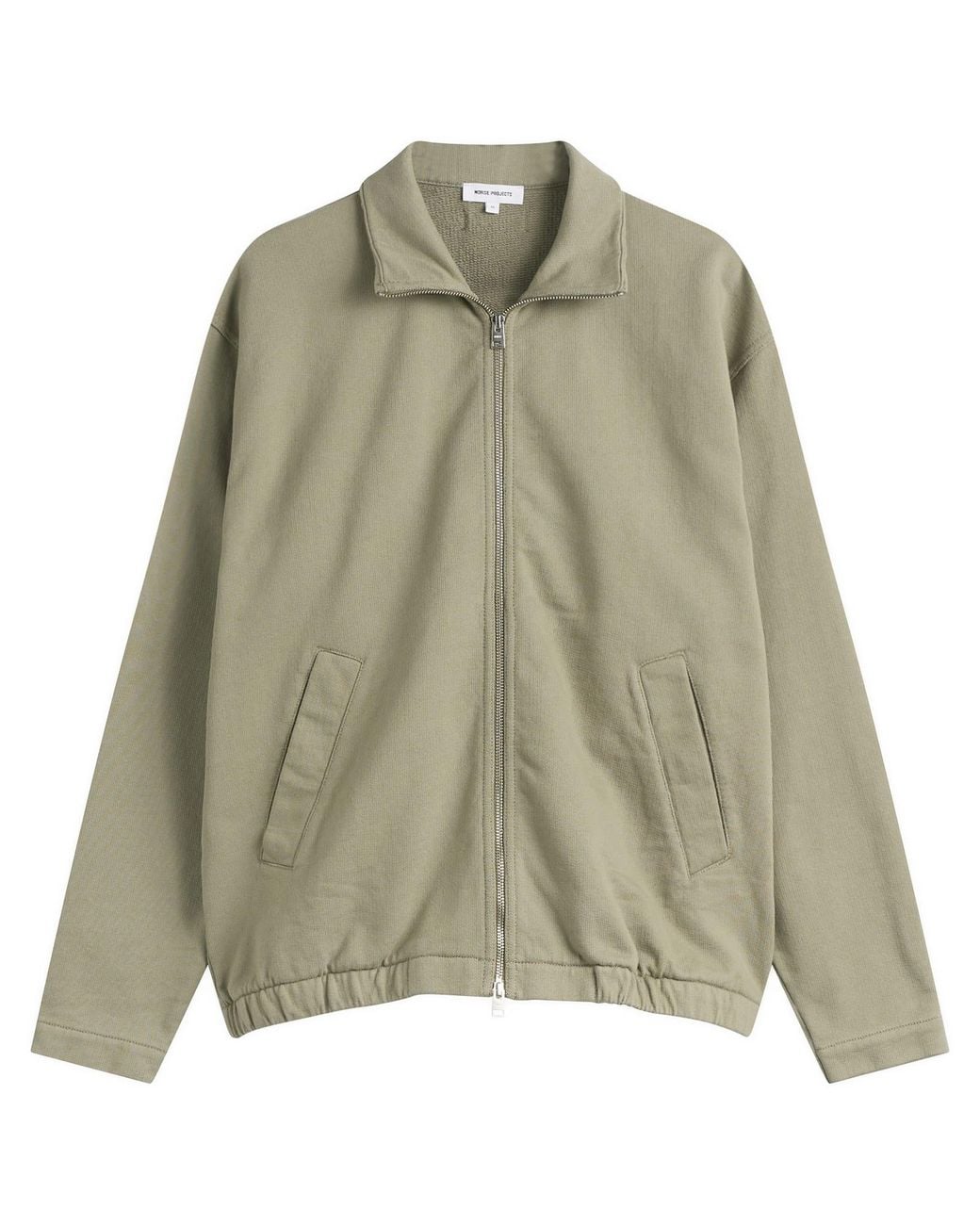 Norse Projects Green Hornidal Relaxed Track Jacket for men