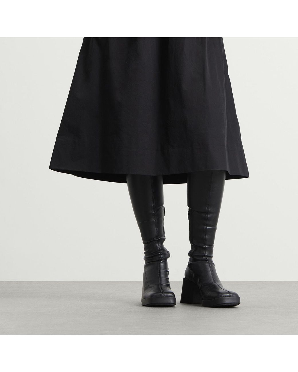 Justine Clenquet Black Chloë High Boots