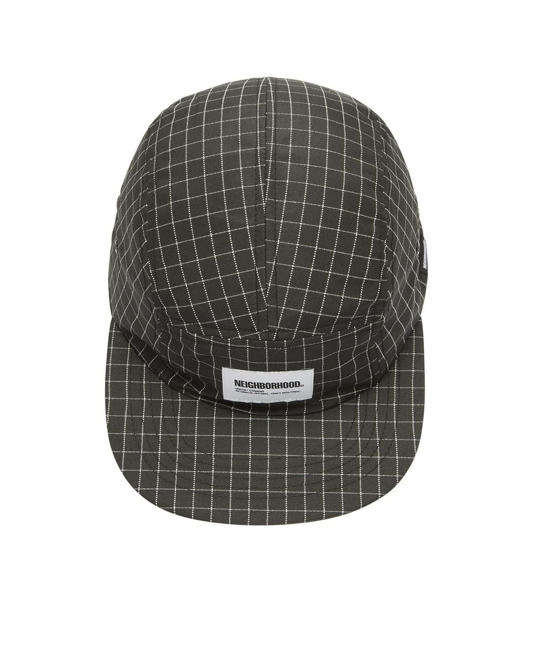 Neighborhood Black Reflective Jet Cap for men