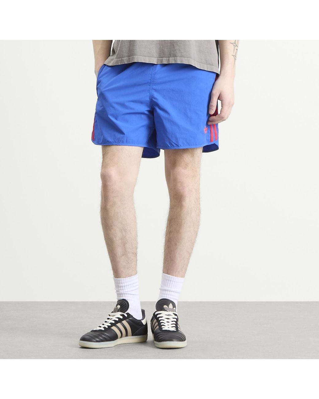 Adidas Blue Sprinter Shorts for men