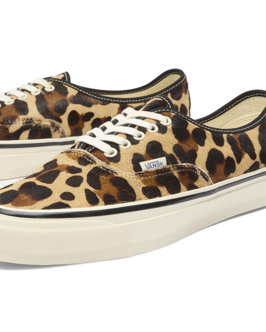 Vans Brown Lx Authentic 44 Pony Hair Sneaker
