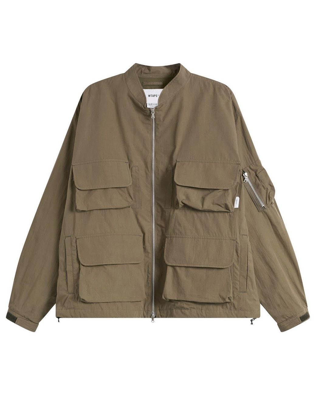 (w)taps Green Modular 01 Jacket for men