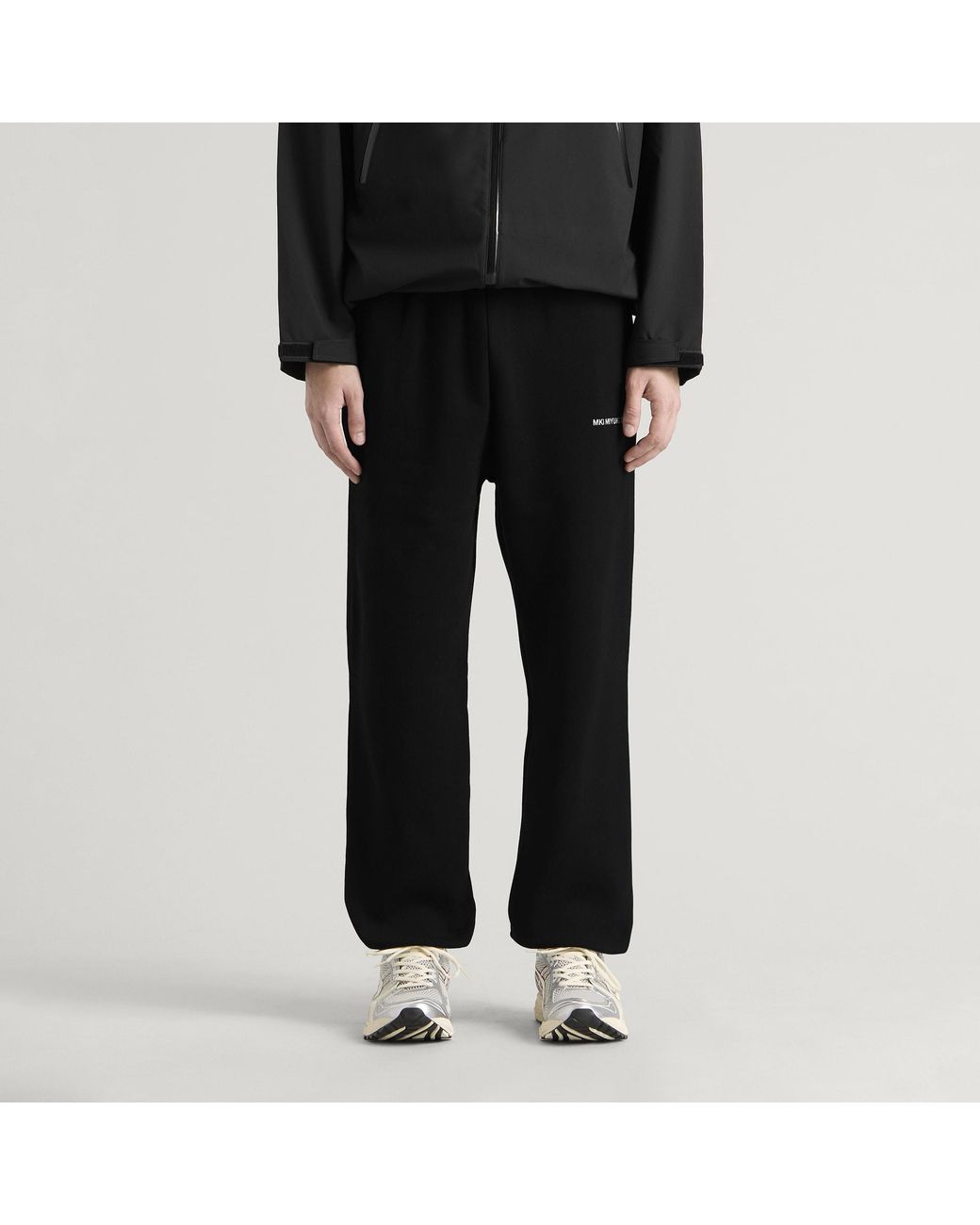 MKI Miyuki-Zoku Black Uniform Joggers for men