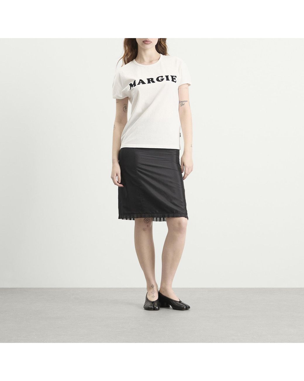 Maison Margiela White Mm6 Margie T-Shirt