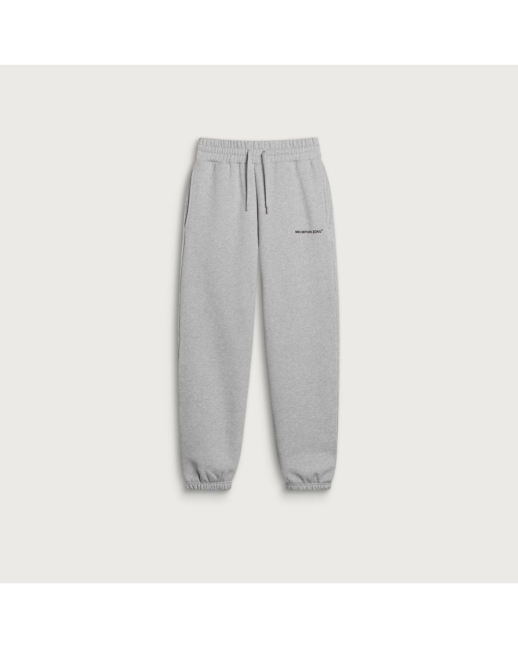 MKI Miyuki-Zoku Gray Uniform Joggers for men