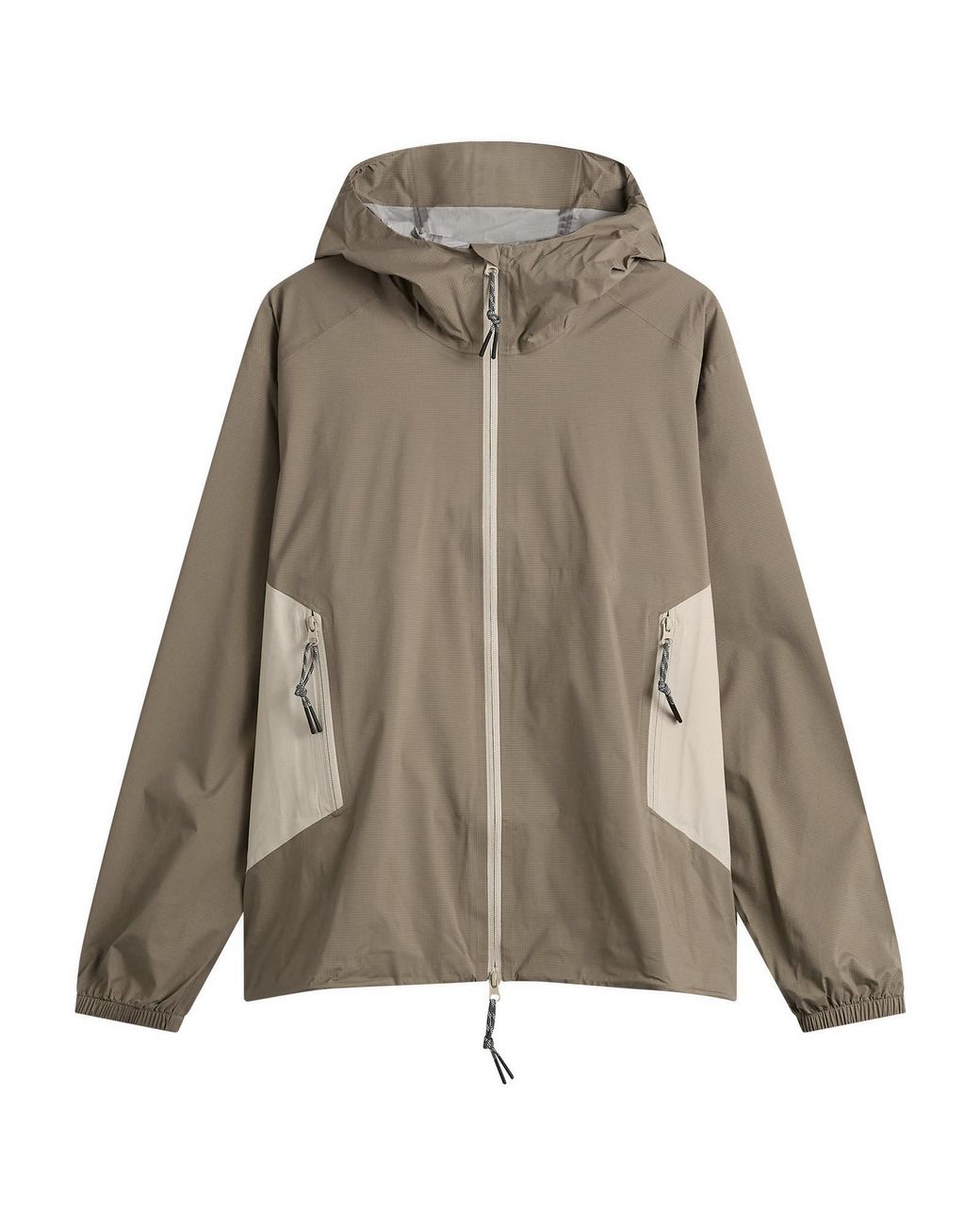 KA_YO_Prototype Green Lightweight Hooded Shell Wind Jacket for men