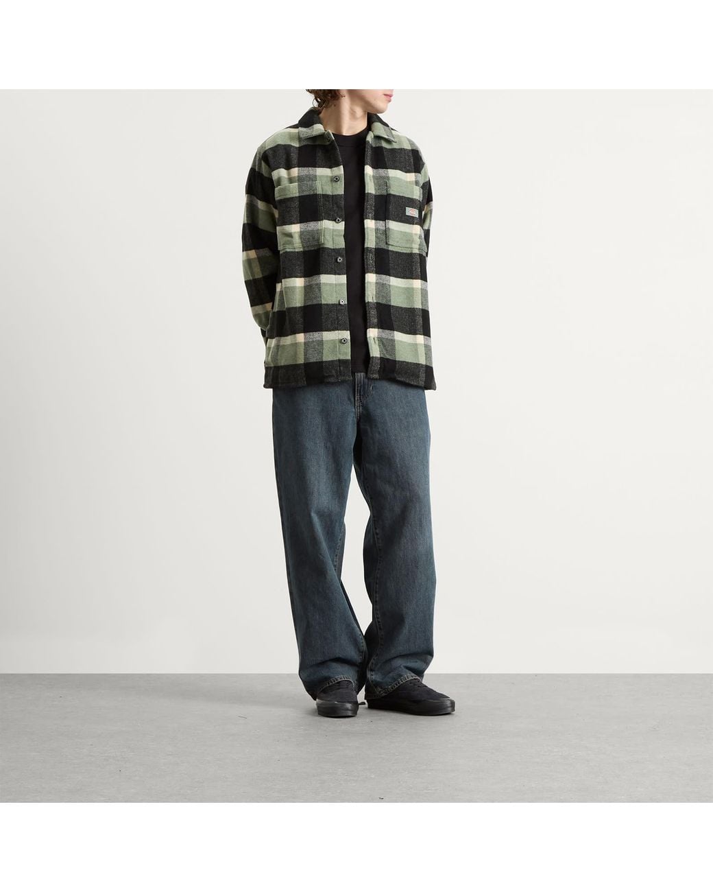Dickies Green Plaid Coaling Shirt for men