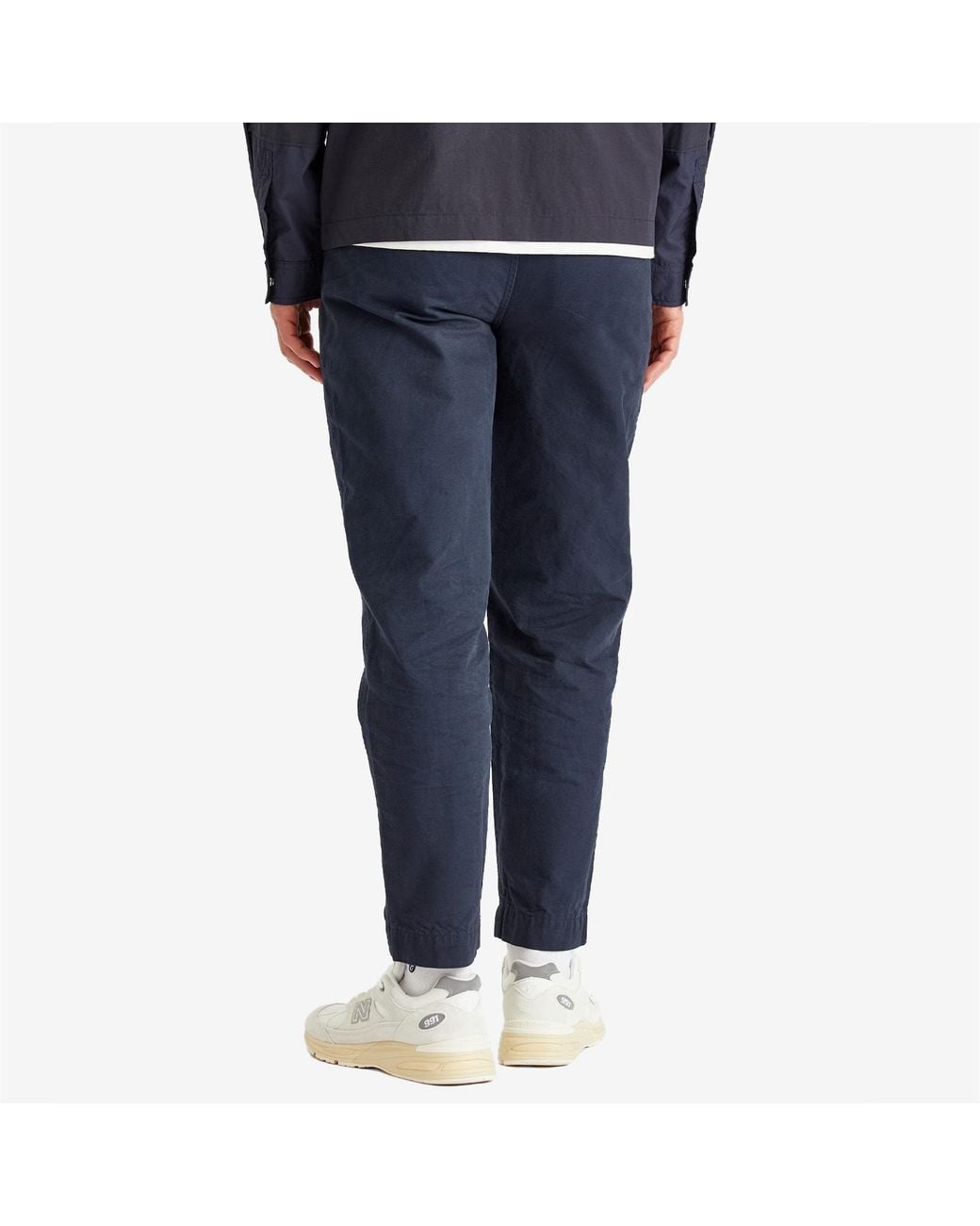 Folk Blue Assembly Trousers for men