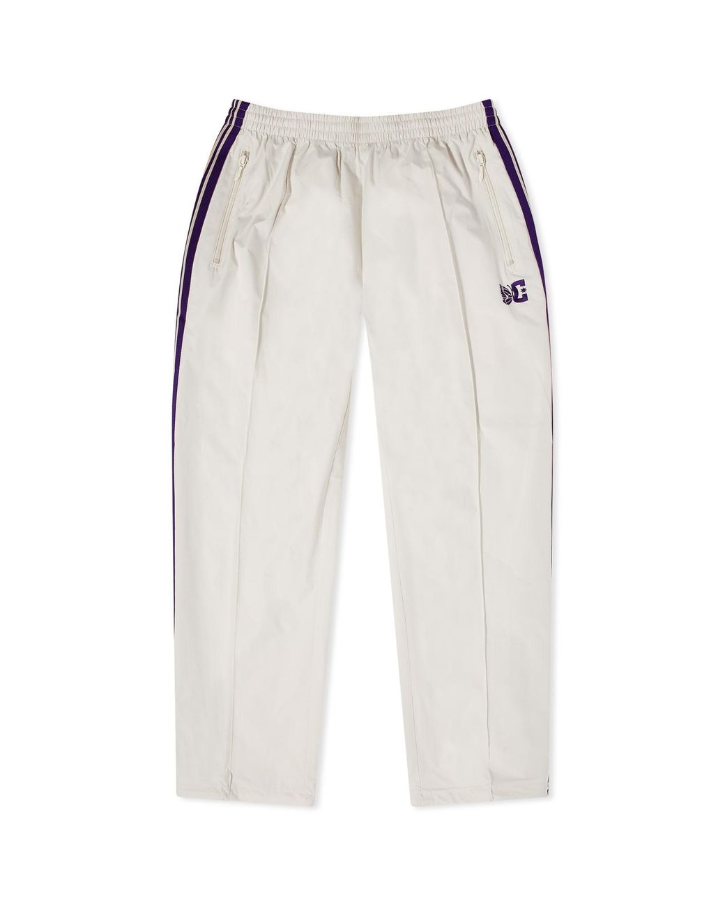 Needles Dc Poly Track Pant in White for Men Lyst UK