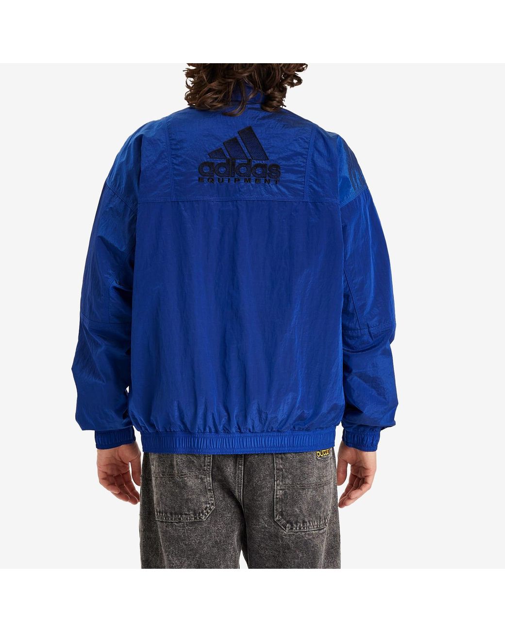 adidas Eqt Track Top in Blue for Men | Lyst