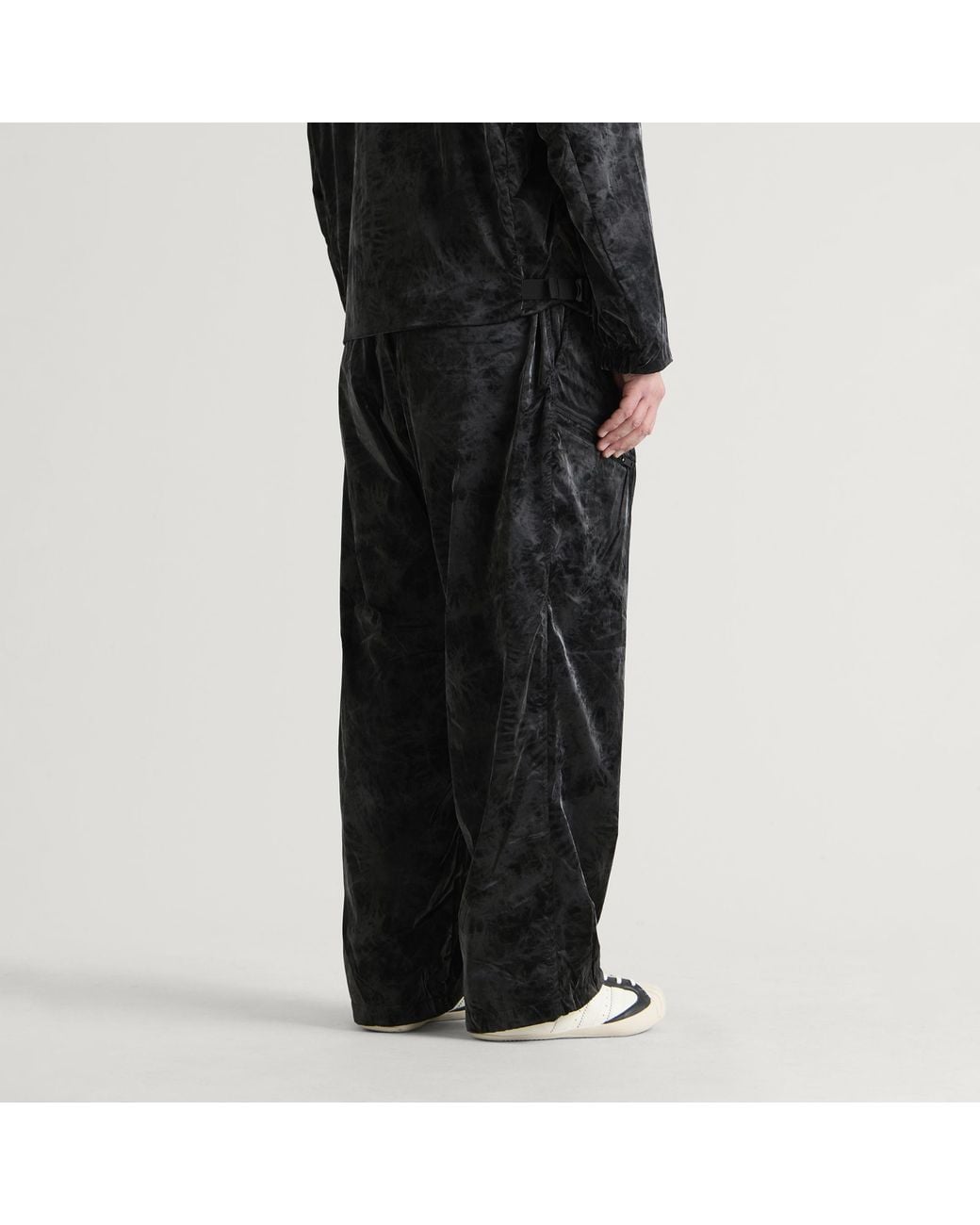 Y-3 Black Marble Nylon Tapered Pant for men