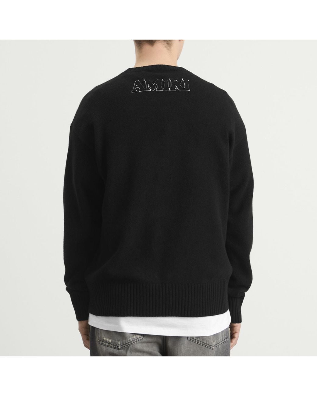 Amiri Black Ma Jumper for men