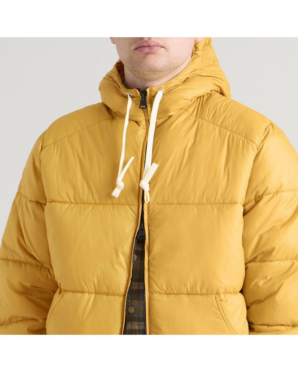 Big Rock Candy Mountaineering Yellow Alpine Puffer Jacket for men