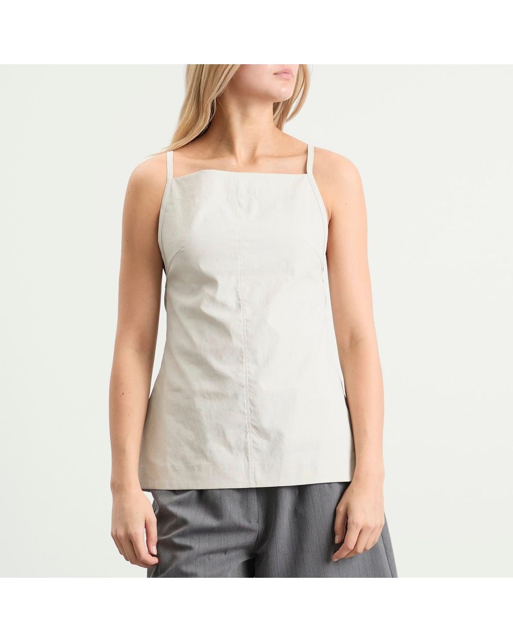 Studio Nicholson White Apron Top