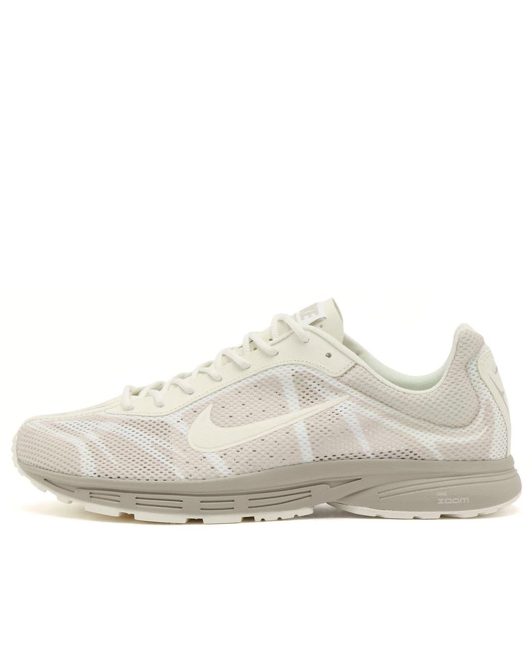 Nike White W Zoom Streak 3 Sneaker