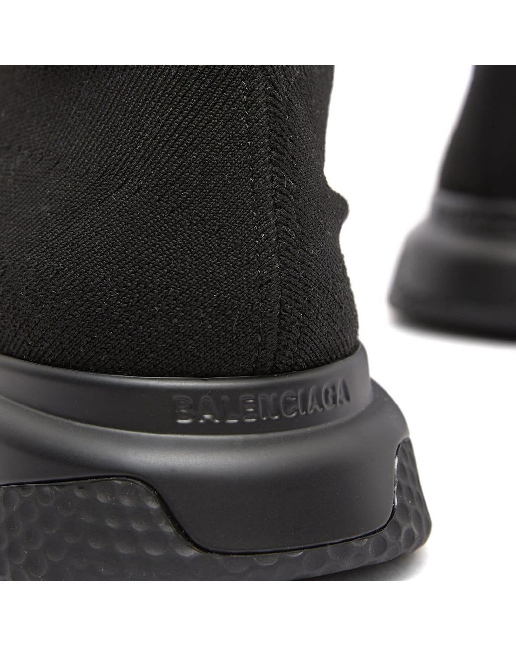 【BALENCIAGA】×adidas Speed トレーナー Black Balenciaga Speed Trainer Triple Black Men's