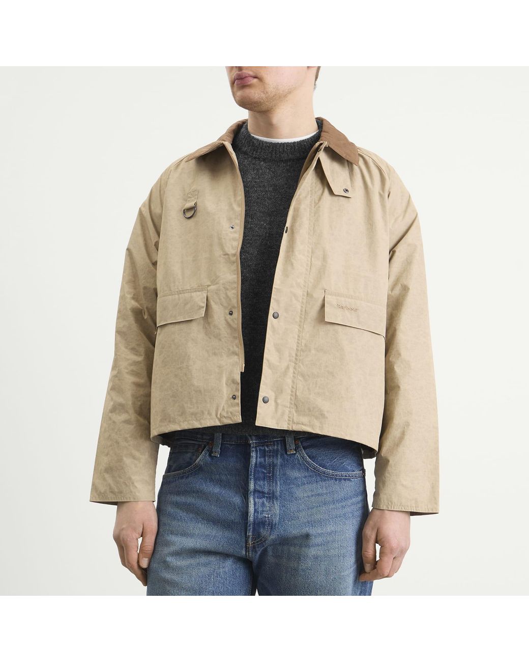 Barbour Natural Ripstop Spey Showerproof Jacket for men