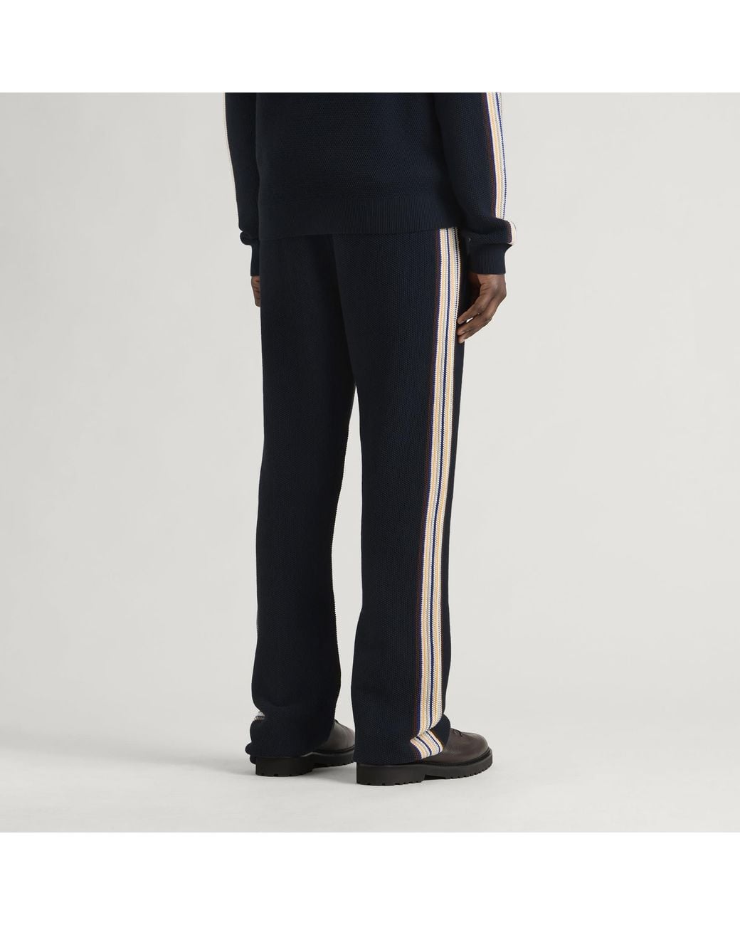 Casablanca Blue Cafe Culture Track Trouser for men