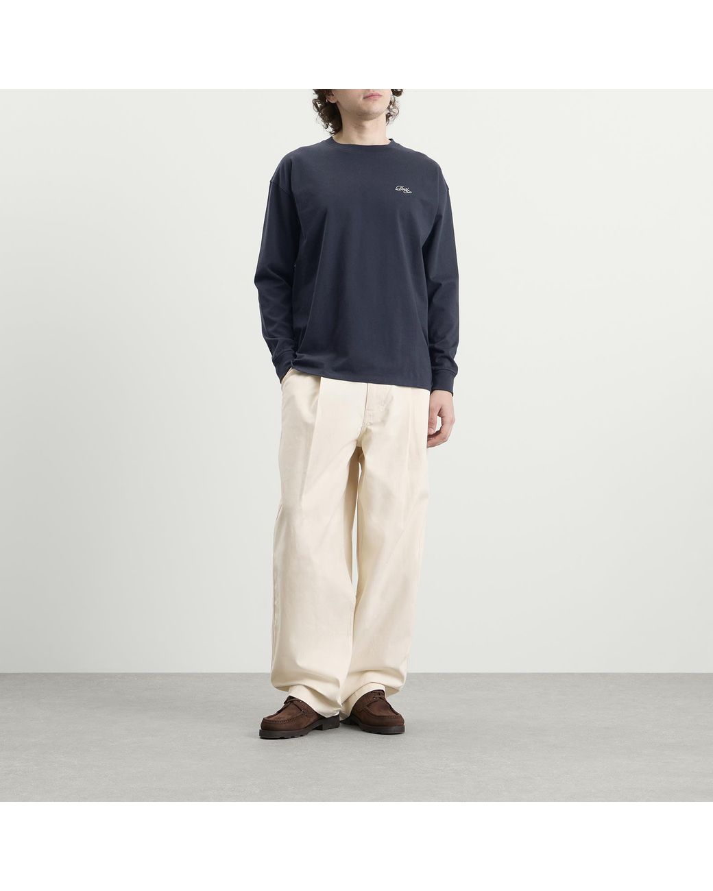Drole de Monsieur Blue Drôle Belissima Long Sleeve T-Shirt for men